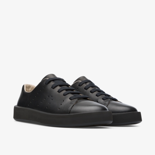 Camper Courb Mens Sneakers US-42143 Black Factory Outlet